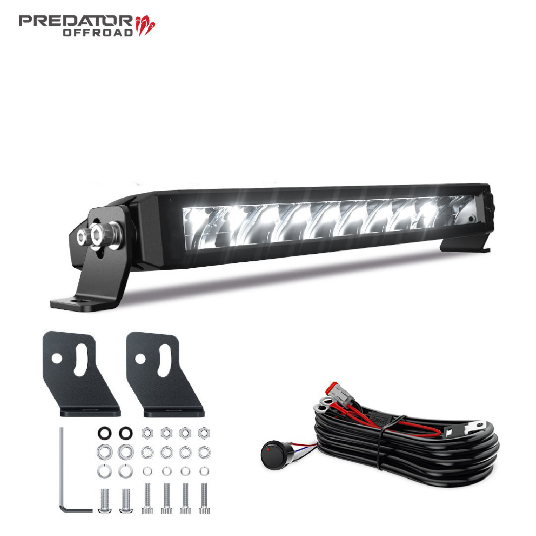 40" White & GoldenLED Bar Kit for Predator Roof Racks - Image 5
