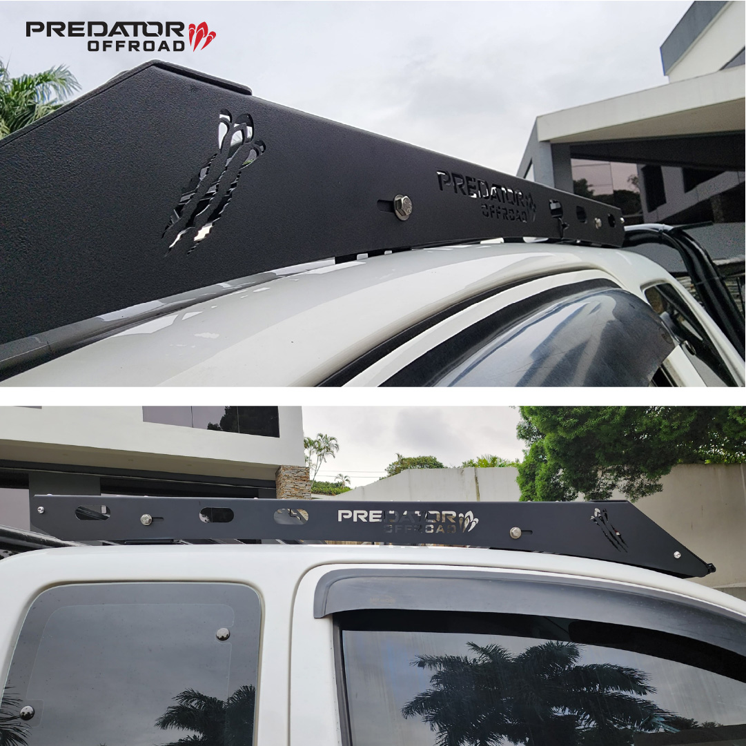 Toyota Hilux Vigo Extra Cab Predator Stealth Roof Rack - Image 4