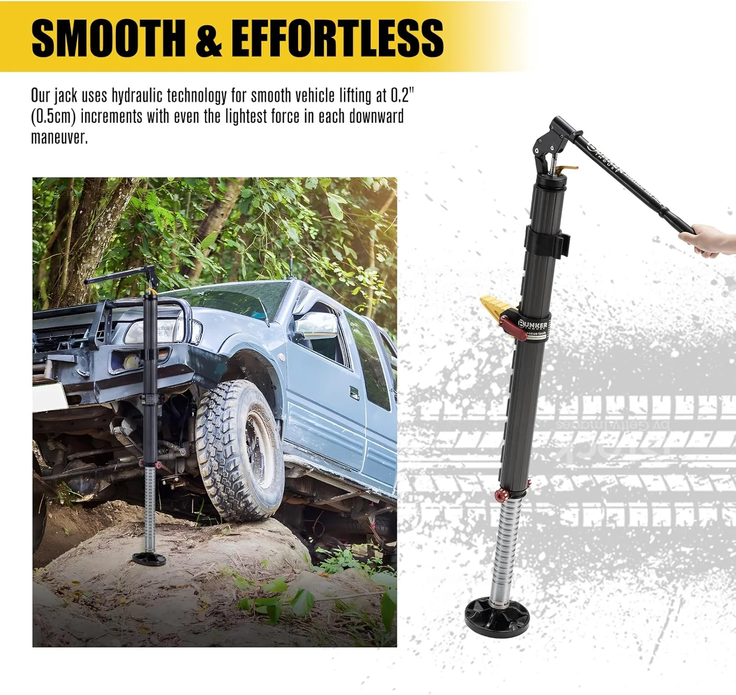 Hydraulic Lift Jack with Lift Mate & Storage Bag 4,409lbs Capacity - Image 7