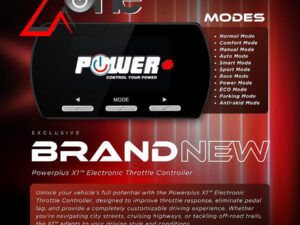 The all new PowerPlus X one throttle controller