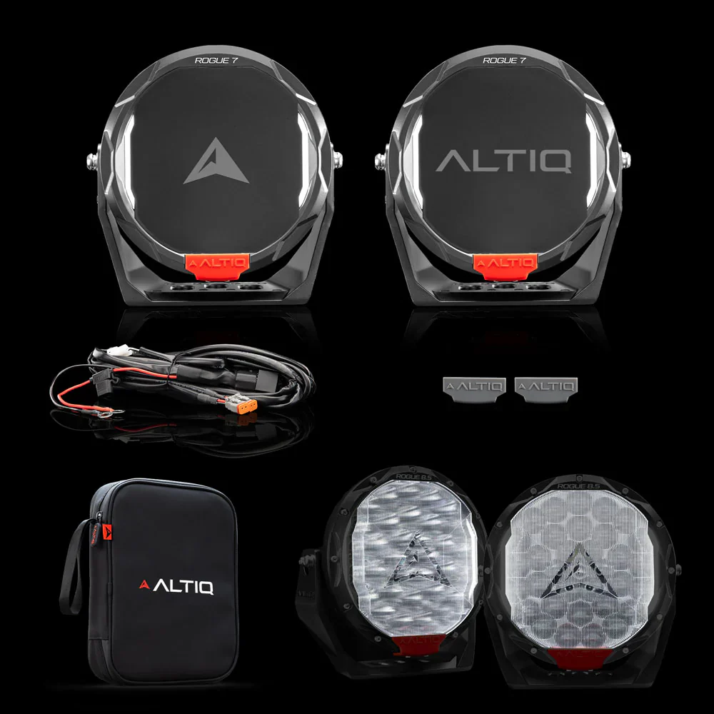 ALTIQ Rogue 8.5" MK3 - LED Driving Lights pair (Pre / special order) - Image 8