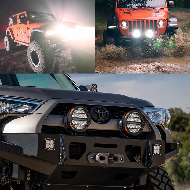 Lightfox Polaris Pair 7inch Osram LED Driving Lights with DRL - Image 8
