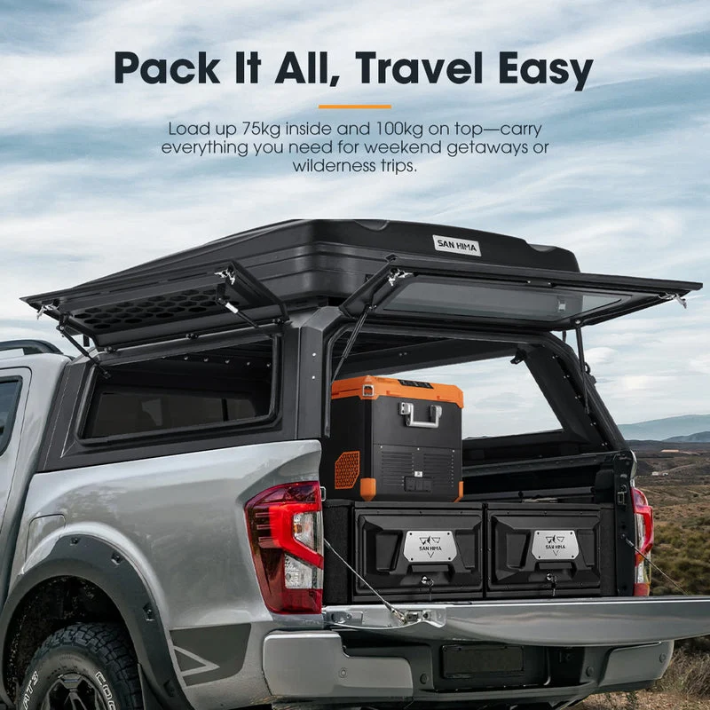 San Hima Lightweight 900MM 4WD Rear Drawer Vehicle Storage Lockable - Image 5